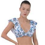 Bluey, Bluey merch, Bluey pattern, Bluey Bluey, bingo, Bluey design, bluey dog Plunge Frill Sleeve Bikini Top Bluey, Bluey merch, Bluey pattern, Bluey Bluey, bingo, Bluey design, bluey dog Plunge Frill Sleeve Bikini Top