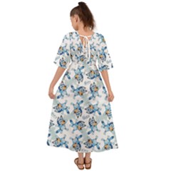 Kimono Sleeve Boho Dress 