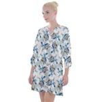 Bluey, Bluey merch, Bluey pattern, Bluey Bluey, bingo, Bluey design, bluey dog Open Neck Shift Dress Bluey, Bluey merch, Bluey pattern, Bluey Bluey, bingo, Bluey design, bluey dog Open Neck Shift Dress