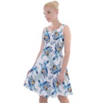 Bluey, Bluey merch, Bluey pattern, Bluey Bluey, bingo, Bluey design, bluey dog Knee Length Skater Dress Bluey, Bluey merch, Bluey pattern, Bluey Bluey, bingo, Bluey design, bluey dog Knee Length Skater Dress