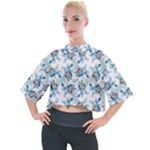 Bluey, Bluey merch, Bluey pattern, Bluey Bluey, bingo, Bluey design, bluey dog Mock Neck T-Shirt Bluey, Bluey merch, Bluey pattern, Bluey Bluey, bingo, Bluey design, bluey dog Mock Neck T-Shirt