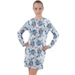 Bluey, Bluey merch, Bluey pattern, Bluey Bluey, bingo, Bluey design, bluey dog Long Sleeve Hoodie Dress Bluey, Bluey merch, Bluey pattern, Bluey Bluey, bingo, Bluey design, bluey dog Long Sleeve Hoodie Dress