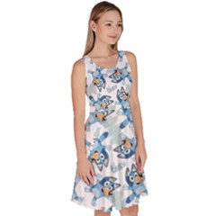 Knee Length Skater Dress With Pockets 