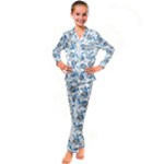 Bluey, Bluey merch, Bluey pattern, Bluey Bluey, bingo, Bluey design, bluey dog Kids Satin Long Sleeve Pajamas Set Bluey, Bluey merch, Bluey pattern, Bluey Bluey, bingo, Bluey design, bluey dog Kids Satin Long Sleeve Pajamas Set