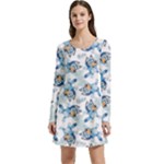 Bluey, Bluey merch, Bluey pattern, Bluey Bluey, bingo, Bluey design, bluey dog Long Sleeve Velour Skater Dress Bluey, Bluey merch, Bluey pattern, Bluey Bluey, bingo, Bluey design, bluey dog Long Sleeve Velour Skater Dress