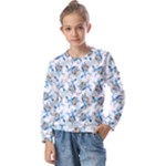 Bluey, Bluey merch, Bluey pattern, Bluey Bluey, bingo, Bluey design, bluey dog Kids Long Sleeve T-Shirt with Frill Bluey, Bluey merch, Bluey pattern, Bluey Bluey, bingo, Bluey design, bluey dog Kids Long Sleeve T-Shirt with Frill