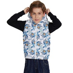Bluey, Bluey merch, Bluey pattern, Bluey Bluey, bingo, Bluey design, bluey dog Kids  Stylish Hooded Puffer Vest from ArtsNow.com