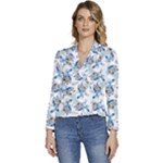 Bluey, Bluey merch, Bluey pattern, Bluey Bluey, bingo, Bluey design, bluey dog Women s Long Sleeve Revers Collar Cropped Jacket Bluey, Bluey merch, Bluey pattern, Bluey Bluey, bingo, Bluey design, bluey dog Women s Long Sleeve Revers Collar Cropped Jacket