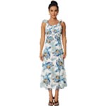 Bluey, Bluey merch, Bluey pattern, Bluey Bluey, bingo, Bluey design, bluey dog Tie-Strap Tiered Midi Chiffon Dress Bluey, Bluey merch, Bluey pattern, Bluey Bluey, bingo, Bluey design, bluey dog Tie-Strap Tiered Midi Chiffon Dress