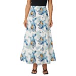 Bluey, Bluey merch, Bluey pattern, Bluey Bluey, bingo, Bluey design, bluey dog Tiered Ruffle Maxi Skirt Bluey, Bluey merch, Bluey pattern, Bluey Bluey, bingo, Bluey design, bluey dog Tiered Ruffle Maxi Skirt