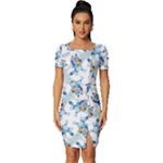Bluey, Bluey merch, Bluey pattern, Bluey Bluey, bingo, Bluey design, bluey dog Fitted Knot Split End Bodycon Dress Bluey, Bluey merch, Bluey pattern, Bluey Bluey, bingo, Bluey design, bluey dog Fitted Knot Split End Bodycon Dress