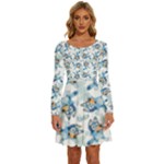 Bluey, Bluey merch, Bluey pattern, Bluey Bluey, bingo, Bluey design, bluey dog Long Sleeve Wide Neck Velvet Dress Bluey, Bluey merch, Bluey pattern, Bluey Bluey, bingo, Bluey design, bluey dog Long Sleeve Wide Neck Velvet Dress