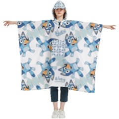 Women s Hooded Rain Ponchos 