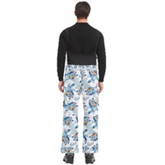 Men s Side Zip Front Pouch Ski And Snowboard Bib Pants	 