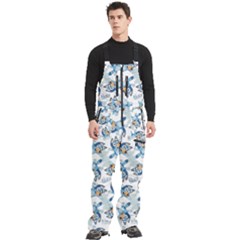 Men s Front Zip Ski And Snowboard Bib Pants 
