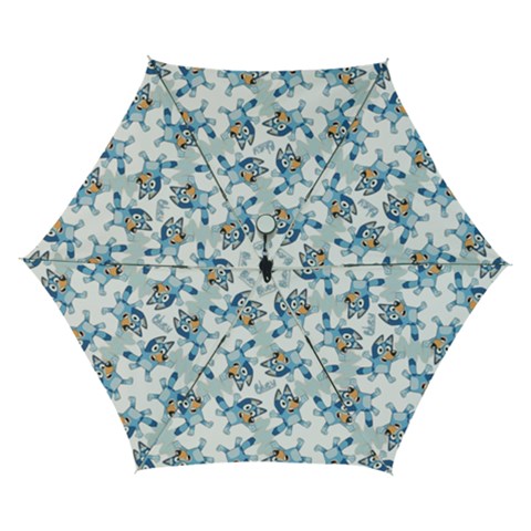 Bluey, Bluey merch, Bluey pattern, Bluey Bluey, bingo, Bluey design, bluey dog Automatic Folding Umbrella with Case (Small) from ArtsNow.com