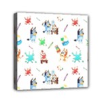 Bluey, Bluey merch, Bluey pattern, Bluey Bluey, bingo, Bluey design, bluey dog Mini Canvas 6 x 6 (Stretched) Bluey, Bluey merch, Bluey pattern, Bluey Bluey, bingo, Bluey design, bluey dog Mini Canvas 6 x 6 (Stretched)