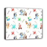 Bluey, Bluey merch, Bluey pattern, Bluey Bluey, bingo, Bluey design, bluey dog Canvas 10 x 8 (Stretched) Bluey, Bluey merch, Bluey pattern, Bluey Bluey, bingo, Bluey design, bluey dog Canvas 10 x 8 (Stretched)