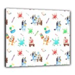 Bluey, Bluey merch, Bluey pattern, Bluey Bluey, bingo, Bluey design, bluey dog Canvas 24 x 20 (Stretched) Bluey, Bluey merch, Bluey pattern, Bluey Bluey, bingo, Bluey design, bluey dog Canvas 24 x 20 (Stretched)