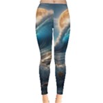 Ocean Sea Waves Everyday Leggings 