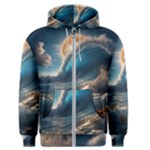 Ocean Sea Waves Men s Zipper Hoodie