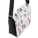 Flap Closure Messenger Bag (S) 