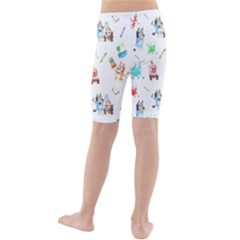Kids  Mid Length Swim Shorts 