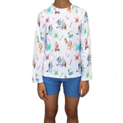 Kids  Long Sleeve Swimwear 