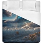 Ocean Sea Waves Duvet Cover (King Size)