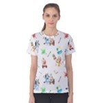 Bluey, Bluey merch, Bluey pattern, Bluey Bluey, bingo, Bluey design, bluey dog Women s Cotton T-Shirt Bluey, Bluey merch, Bluey pattern, Bluey Bluey, bingo, Bluey design, bluey dog Women s Cotton T-Shirt