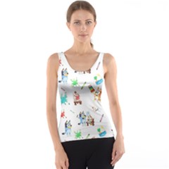 Women s Basic Tank Top Front Women s Basic Tank Top Front