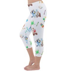 Capri Winter Leggings Back Capri Winter Leggings Back