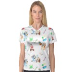Bluey, Bluey merch, Bluey pattern, Bluey Bluey, bingo, Bluey design, bluey dog V-Neck Sport Mesh T-Shirt Bluey, Bluey merch, Bluey pattern, Bluey Bluey, bingo, Bluey design, bluey dog V-Neck Sport Mesh T-Shirt