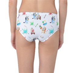 Mid-Waist Bikini Bottoms 