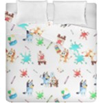 Bluey, Bluey merch, Bluey pattern, Bluey Bluey, bingo, Bluey design, bluey dog Duvet Cover Double Side (King Size) Bluey, Bluey merch, Bluey pattern, Bluey Bluey, bingo, Bluey design, bluey dog Duvet Cover Double Side (King Size)