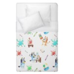 Bluey, Bluey merch, Bluey pattern, Bluey Bluey, bingo, Bluey design, bluey dog Duvet Cover (Single Size) Bluey, Bluey merch, Bluey pattern, Bluey Bluey, bingo, Bluey design, bluey dog Duvet Cover (Single Size)