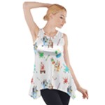 Bluey, Bluey merch, Bluey pattern, Bluey Bluey, bingo, Bluey design, bluey dog Side Drop Tank Tunic Bluey, Bluey merch, Bluey pattern, Bluey Bluey, bingo, Bluey design, bluey dog Side Drop Tank Tunic