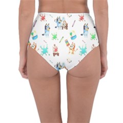 Reversible High-Waist Bikini Bottoms 