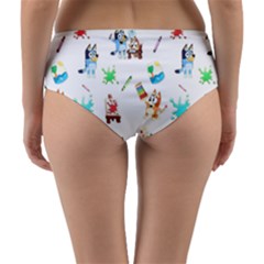 Reversible Mid-Waist Bikini Bottoms 