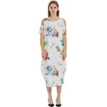 Bluey, Bluey merch, Bluey pattern, Bluey Bluey, bingo, Bluey design, bluey dog Cold Shoulder Loose Fit Dress With Pockets Bluey, Bluey merch, Bluey pattern, Bluey Bluey, bingo, Bluey design, bluey dog Cold Shoulder Loose Fit Dress With Pockets
