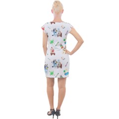 Cap Sleeve Bodycon Dress 