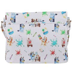 Buckle Messenger Bag 