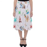 Bluey, Bluey merch, Bluey pattern, Bluey Bluey, bingo, Bluey design, bluey dog Classic Midi Skirt Bluey, Bluey merch, Bluey pattern, Bluey Bluey, bingo, Bluey design, bluey dog Classic Midi Skirt