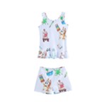 Bluey, Bluey merch, Bluey pattern, Bluey Bluey, bingo, Bluey design, bluey dog Kids Boyleg Swimsuit Bluey, Bluey merch, Bluey pattern, Bluey Bluey, bingo, Bluey design, bluey dog Kids Boyleg Swimsuit
