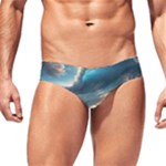 Ocean Sea Waves Men s Swim Brief