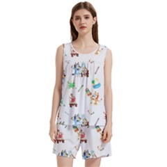 Sleeveless Cozy Lounge Set  