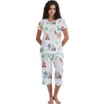 Bluey, Bluey merch, Bluey pattern, Bluey Bluey, bingo, Bluey design, bluey dog Short Sleeve 3/4 Length Pants Lounge Set Bluey, Bluey merch, Bluey pattern, Bluey Bluey, bingo, Bluey design, bluey dog Short Sleeve 3/4 Length Pants Lounge Set