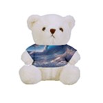 Ocean Sea Waves Full Print Tee for Cuddly Teddy Bear