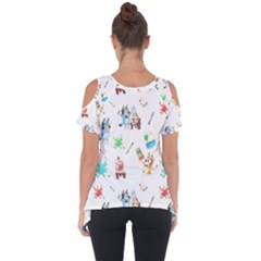 Cut Out Side Drop T-Shirt 