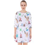 Bluey, Bluey merch, Bluey pattern, Bluey Bluey, bingo, Bluey design, bluey dog Smock Dress Bluey, Bluey merch, Bluey pattern, Bluey Bluey, bingo, Bluey design, bluey dog Smock Dress